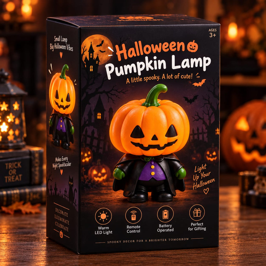 Halloween Pumpkin Lamp
