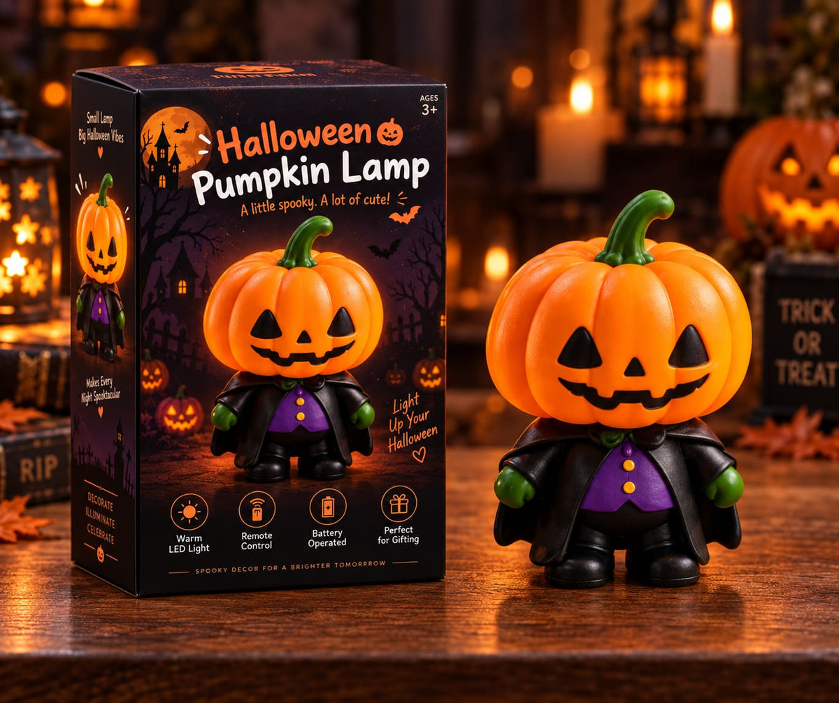Halloween Pumpkin Lamp